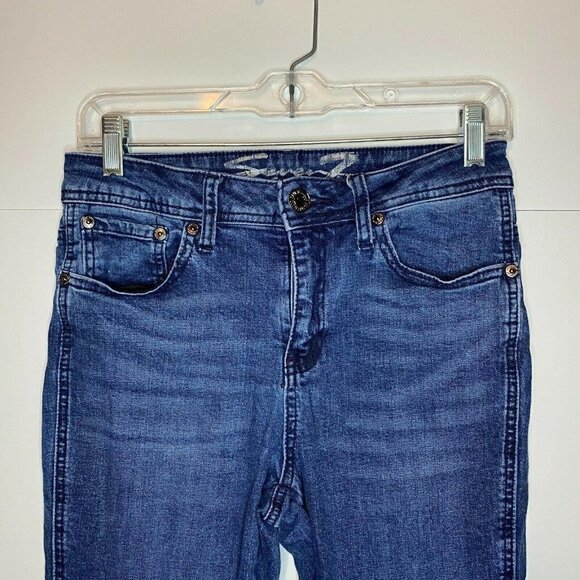 Seven7 Women’s Jeans Size 4 (27x25) Skinny Cropped Ankle - Picture 3 of 8